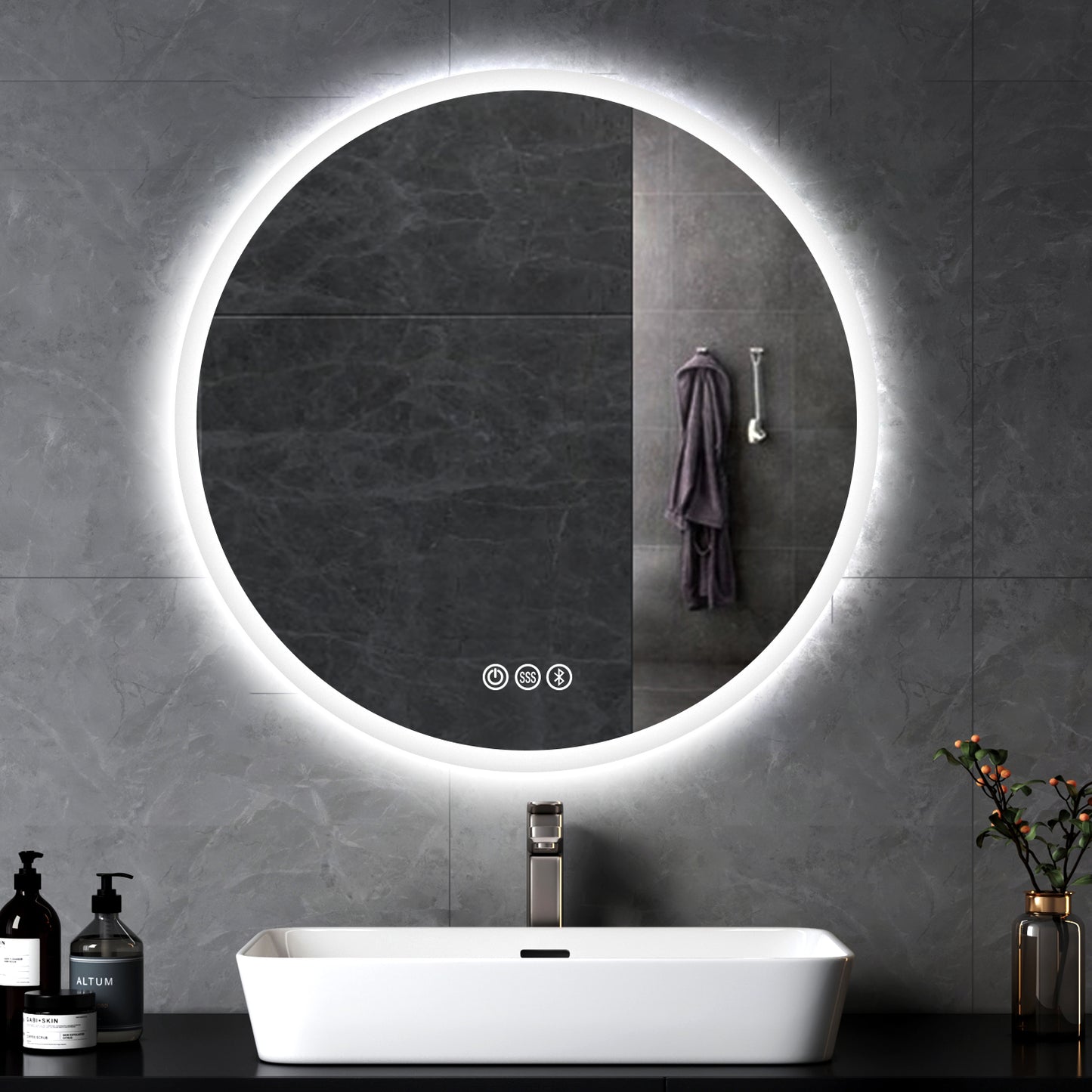 round-bathroom-mirror-led-lights