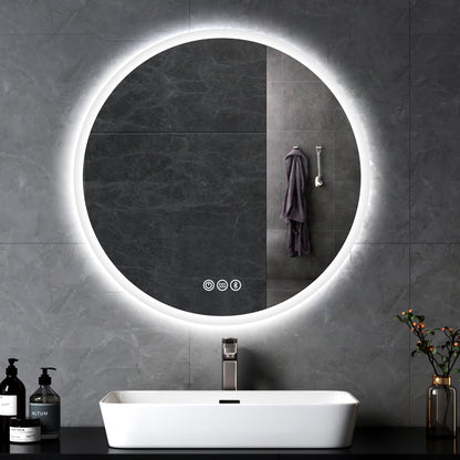 round-bathroom-mirror-led-lights